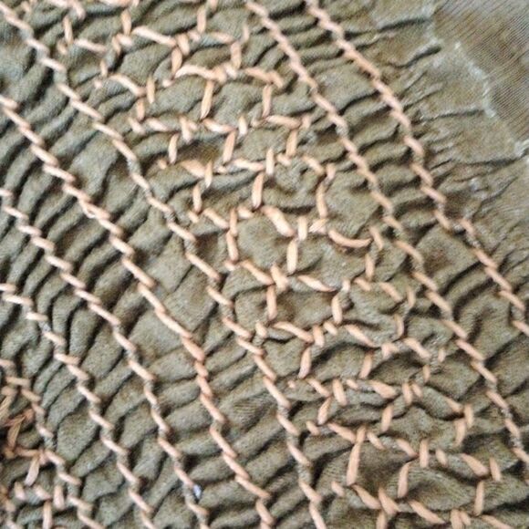 Free People Tribal Sage Green Top - Picture 11 of 11